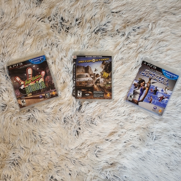 Sony PlayStation 3 PS3 Action & Sports Video Game Bundle